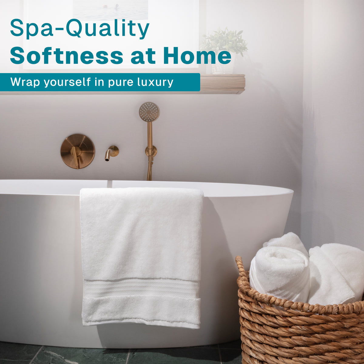 100% Organic Cotton 700 GSM- 2 Bath Towels