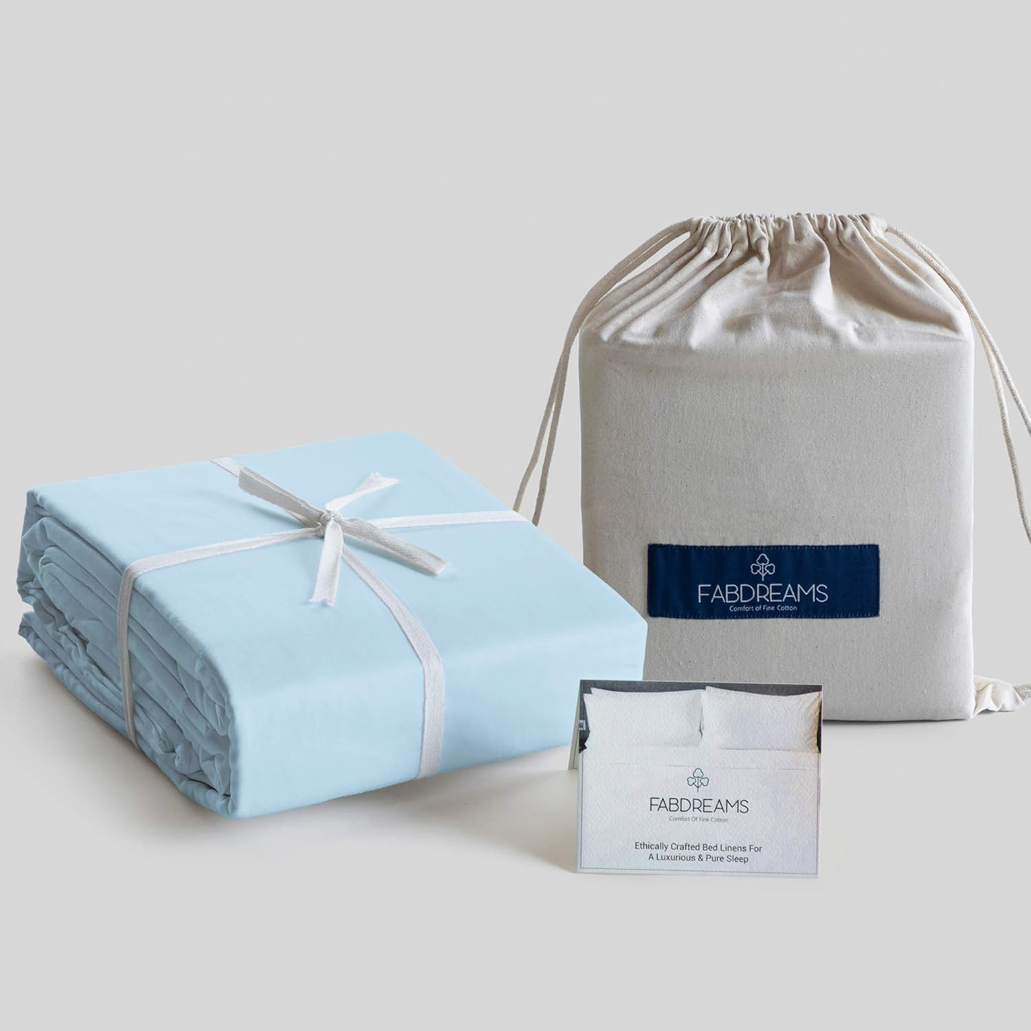 100% Organic Cotton Percale Sheet Set
