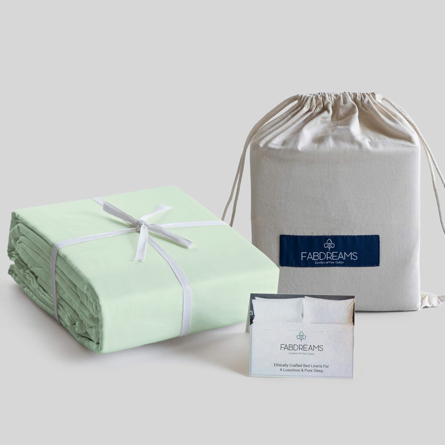 100% Organic Cotton Percale Sheet Set
