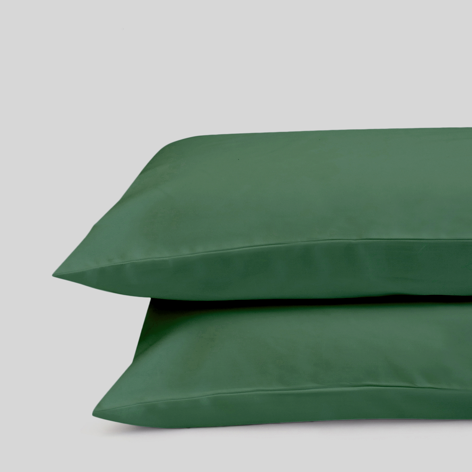 100% Organic Cotton Sateen Pillow Case Set