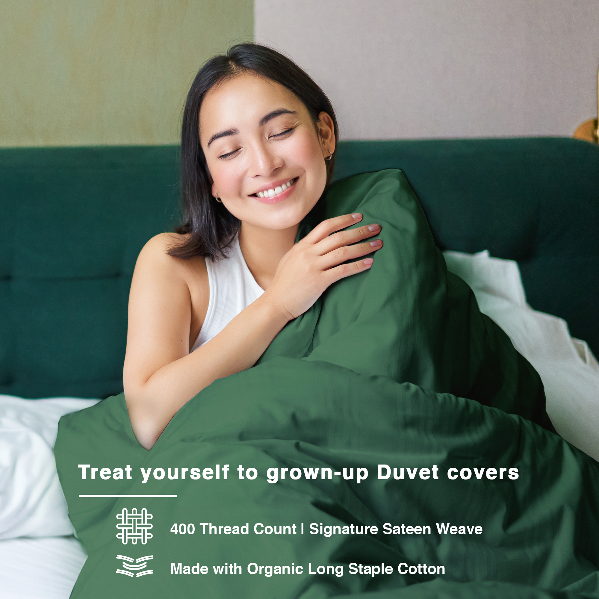 100% Organic Cotton Duvet Cover