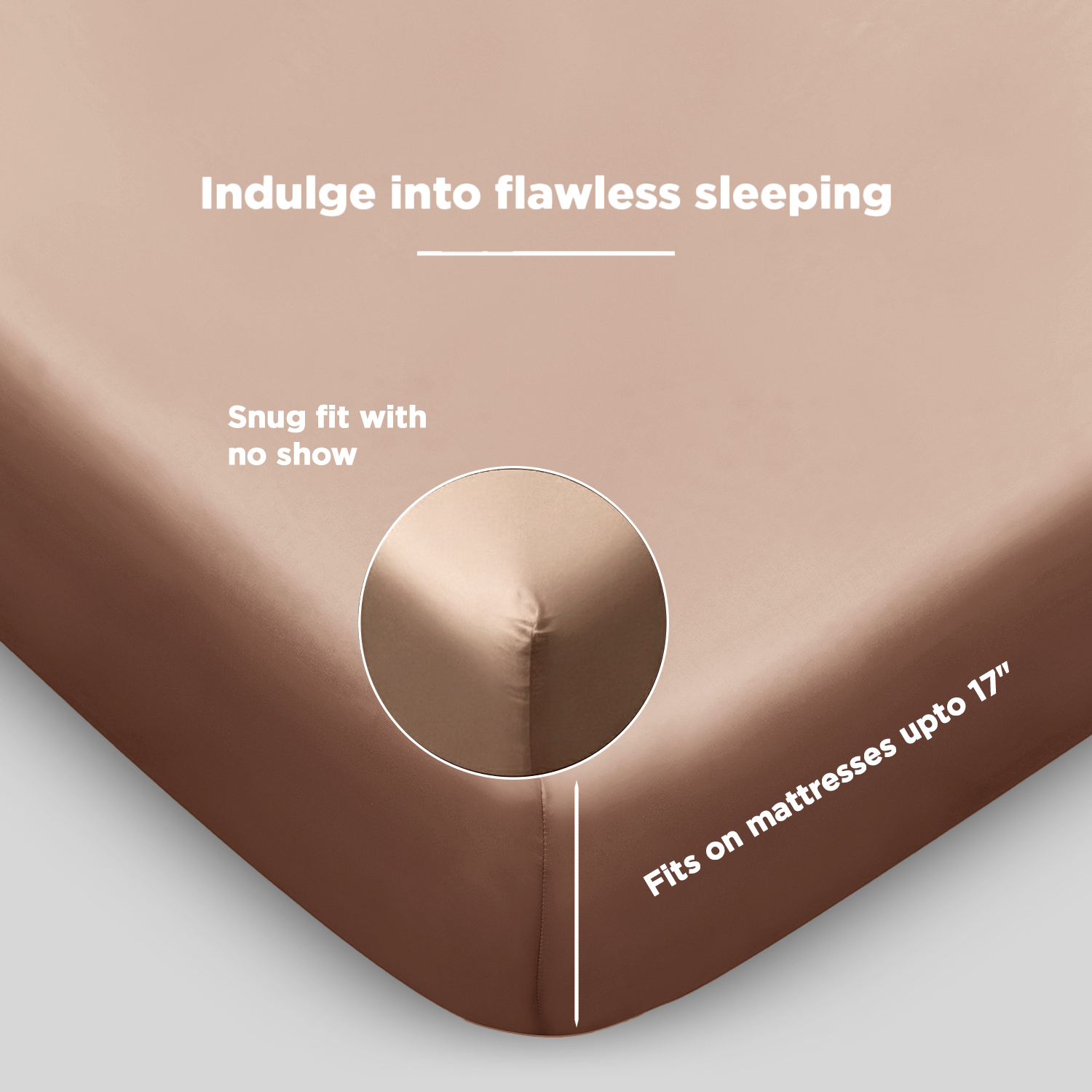 100% Organic Cotton Sateen Sheet Set