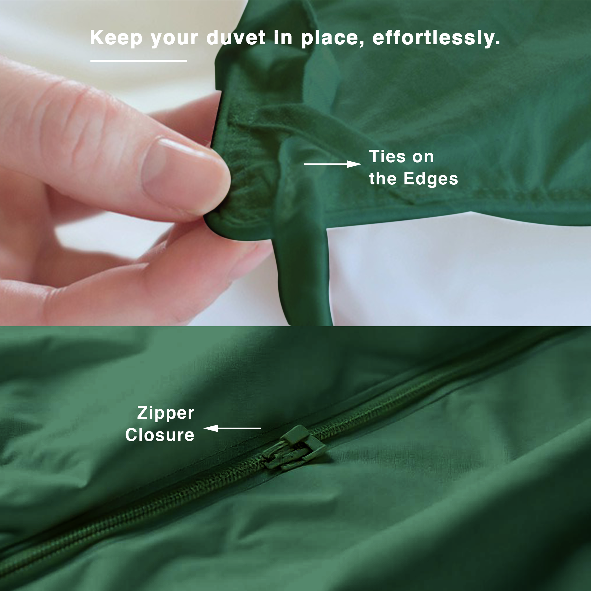 100% Organic Cotton Duvet Cover