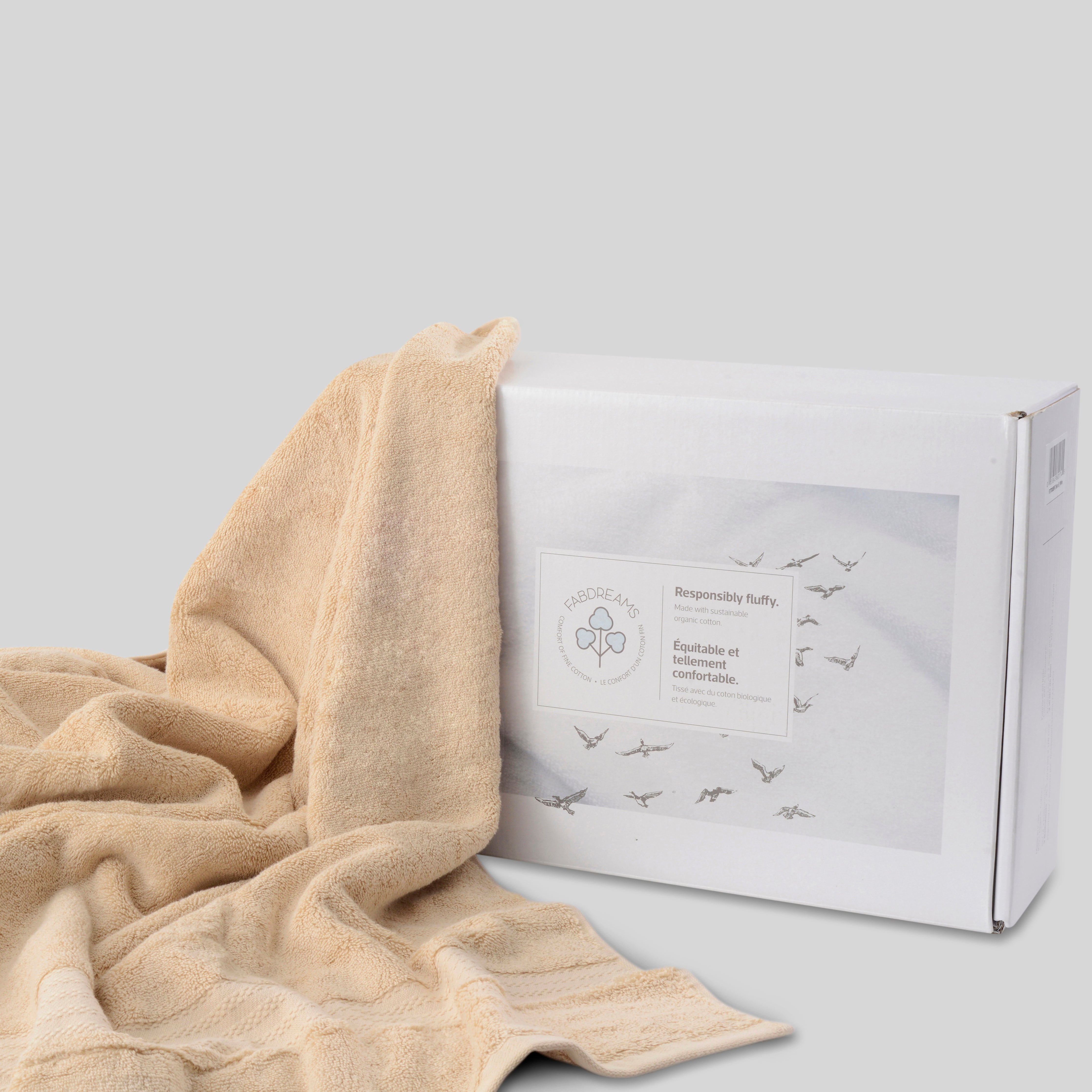 100% Organic Cotton Luxury Towels Set