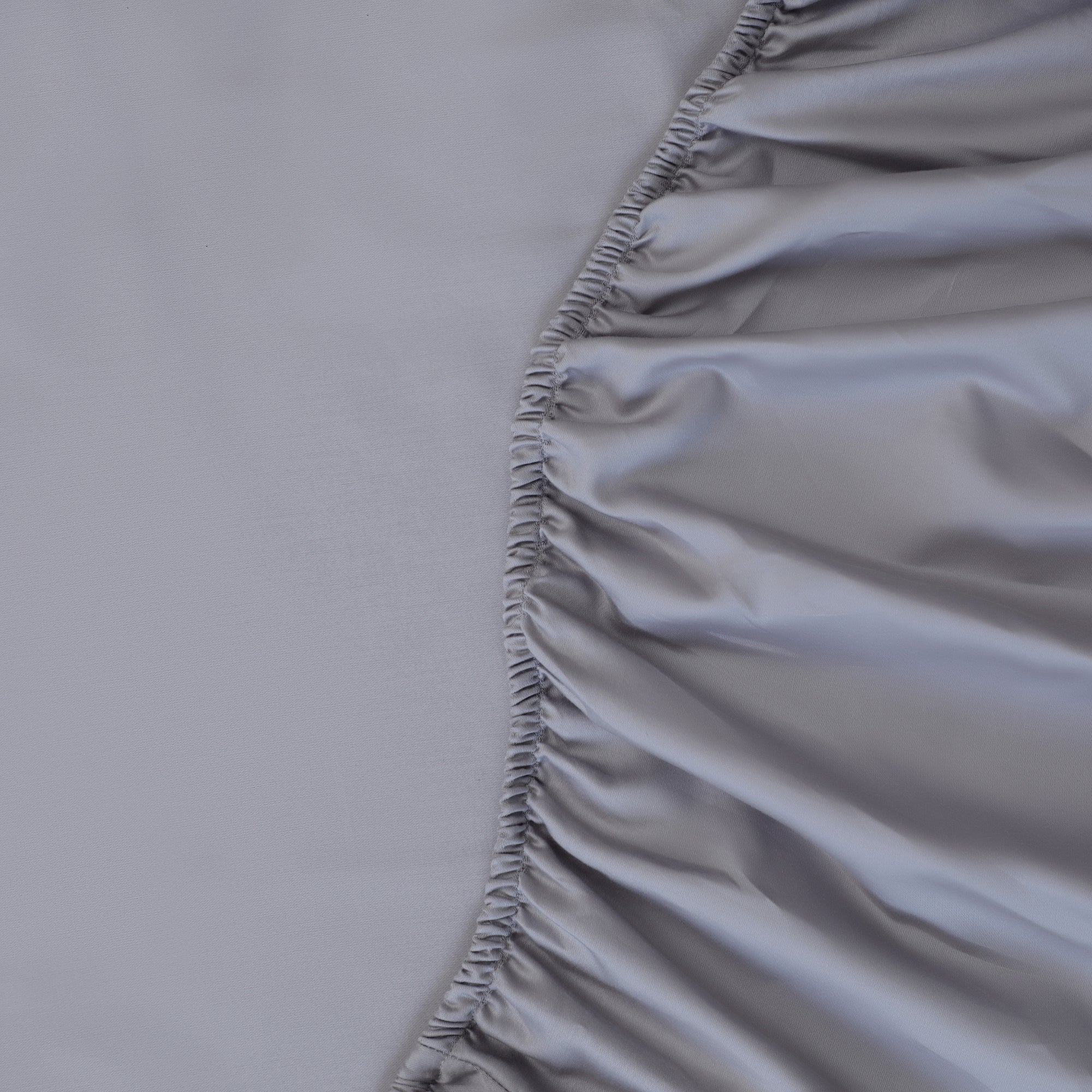 100% Organic Cotton Sateen Fitted Sheet