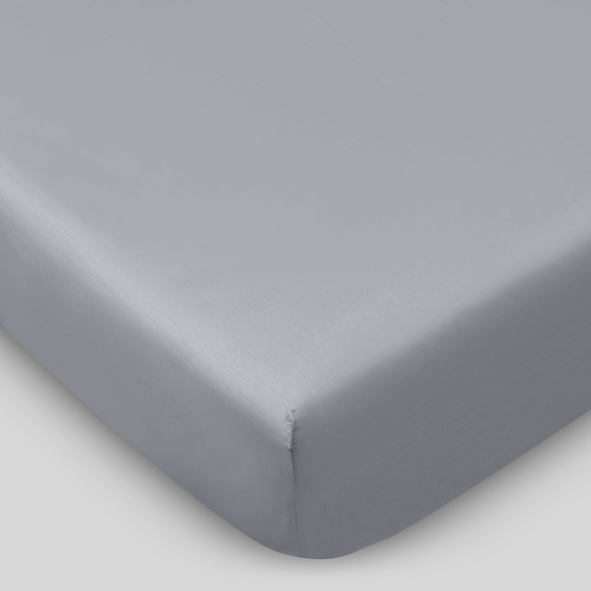 100% Organic Cotton Sateen Fitted Sheet