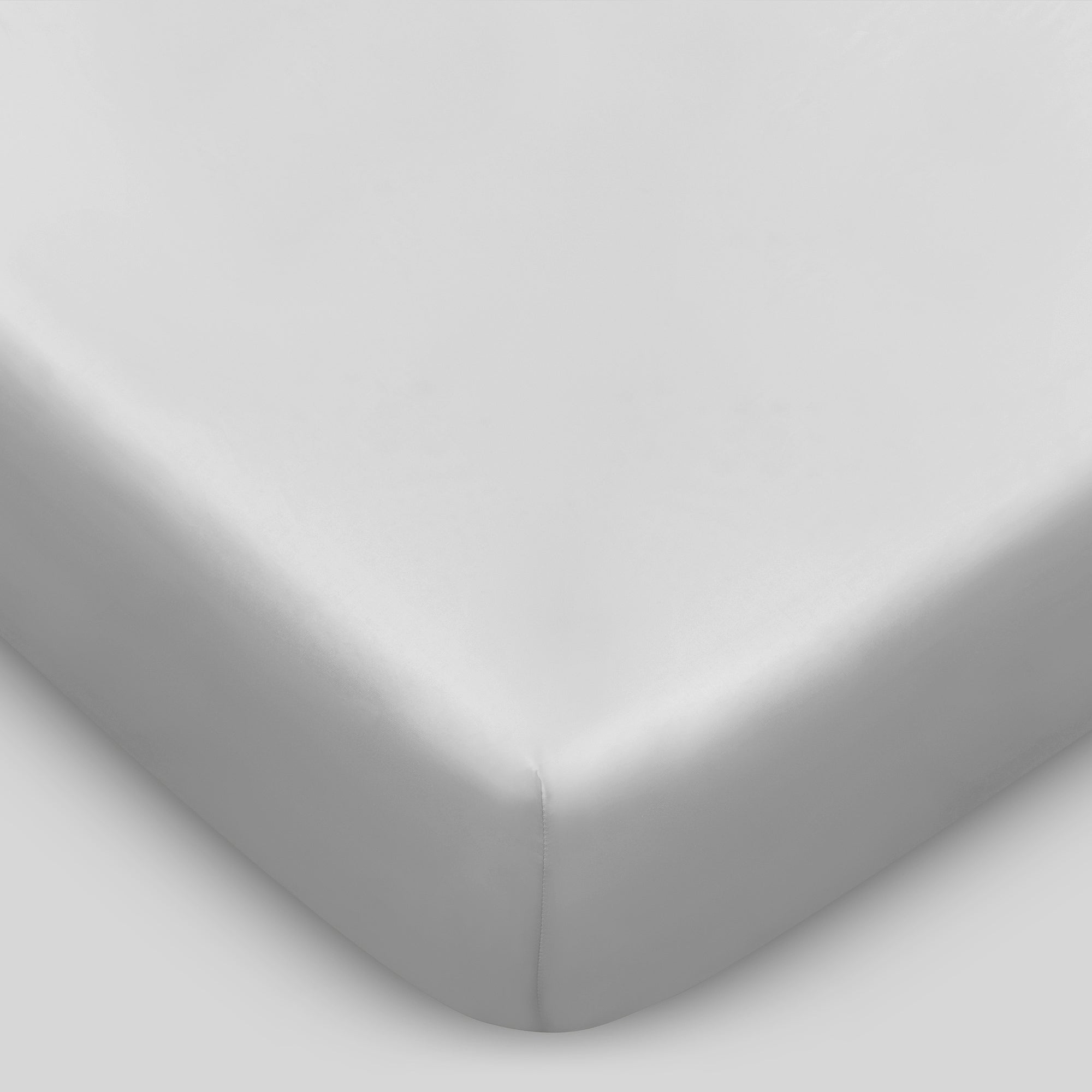 100% Organic Cotton Sateen Fitted Sheet