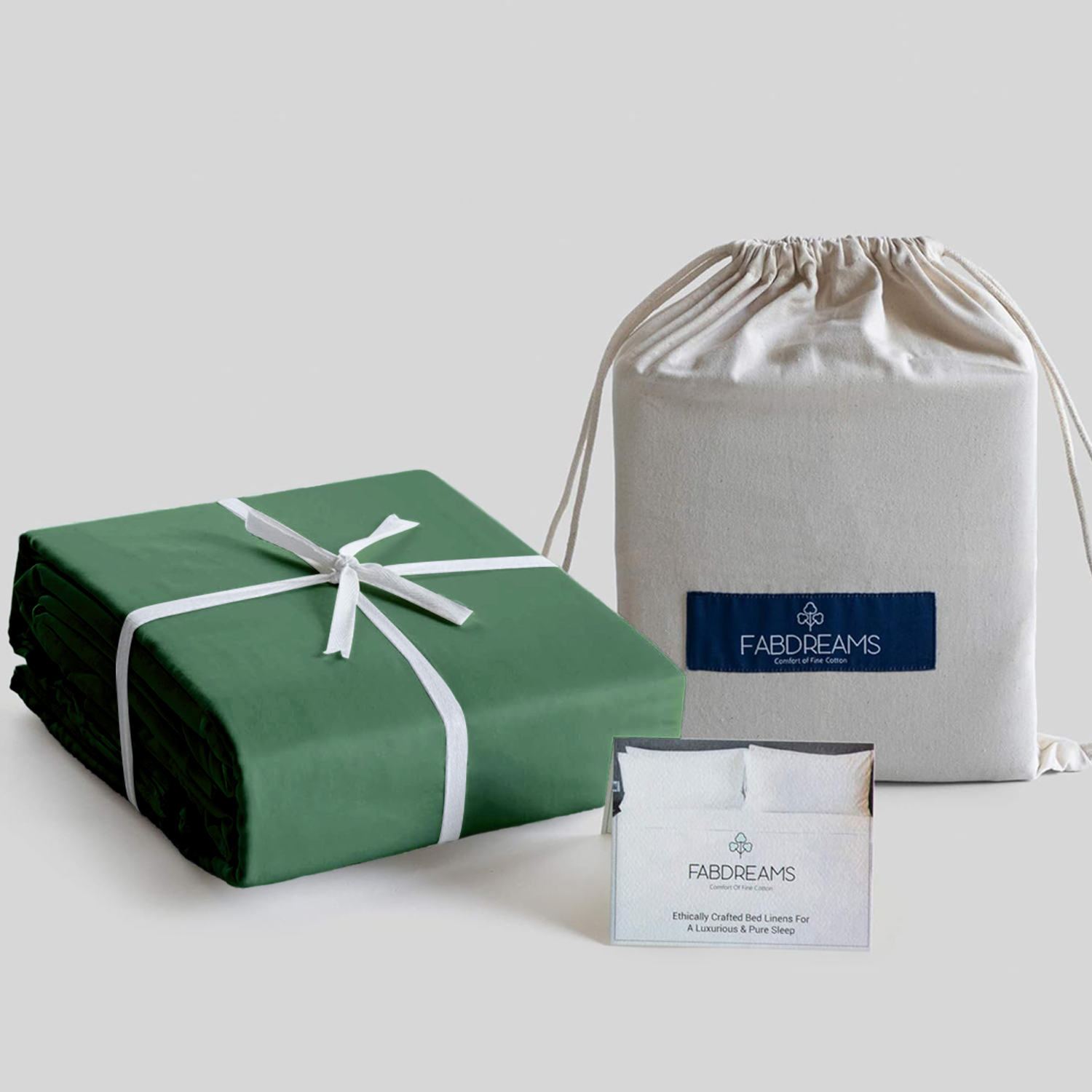 100% Organic Cotton Sateen Sheet Set
