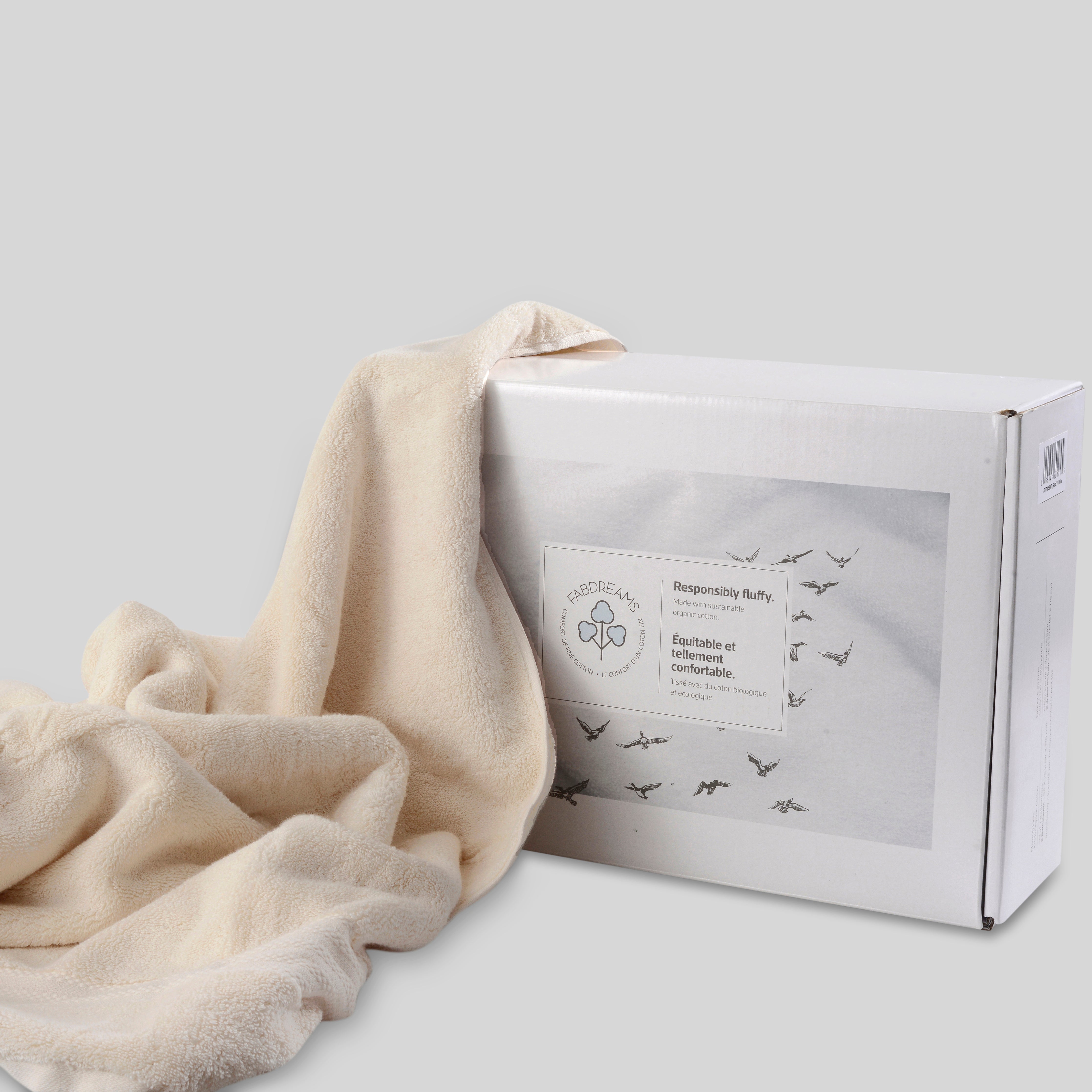 100% Organic Cotton Luxury Towels Set
