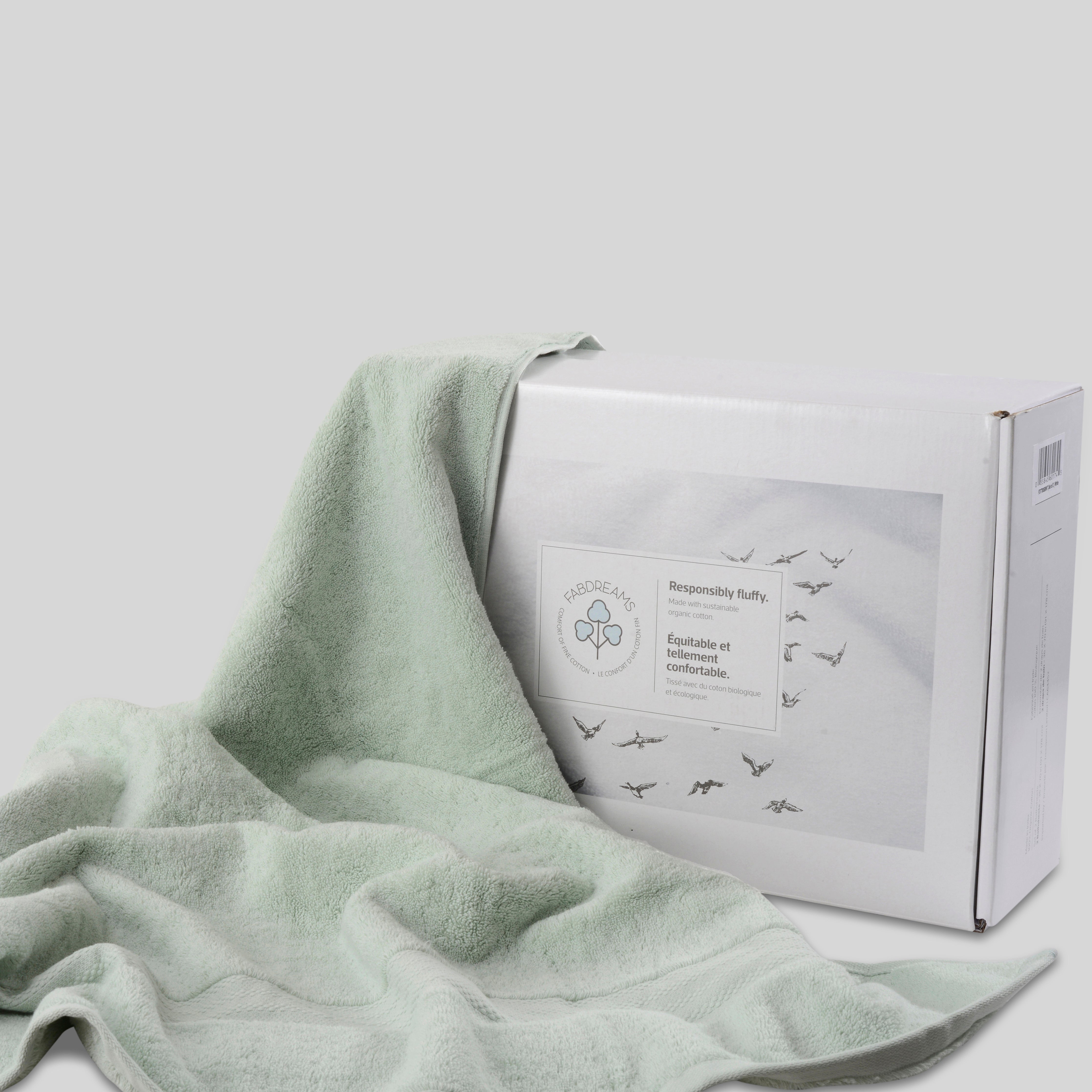 100% Organic Cotton Luxury Towels Set