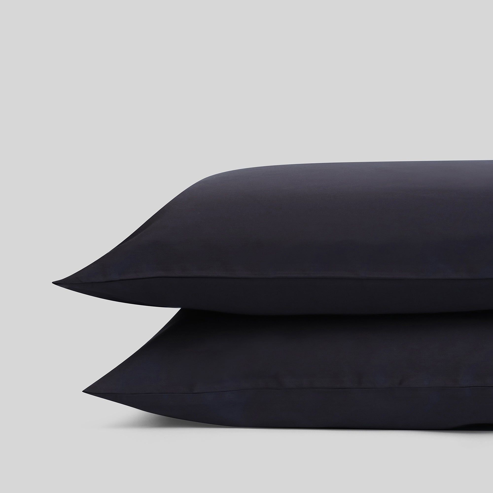 100% Organic Cotton Sateen Pillow Case Set