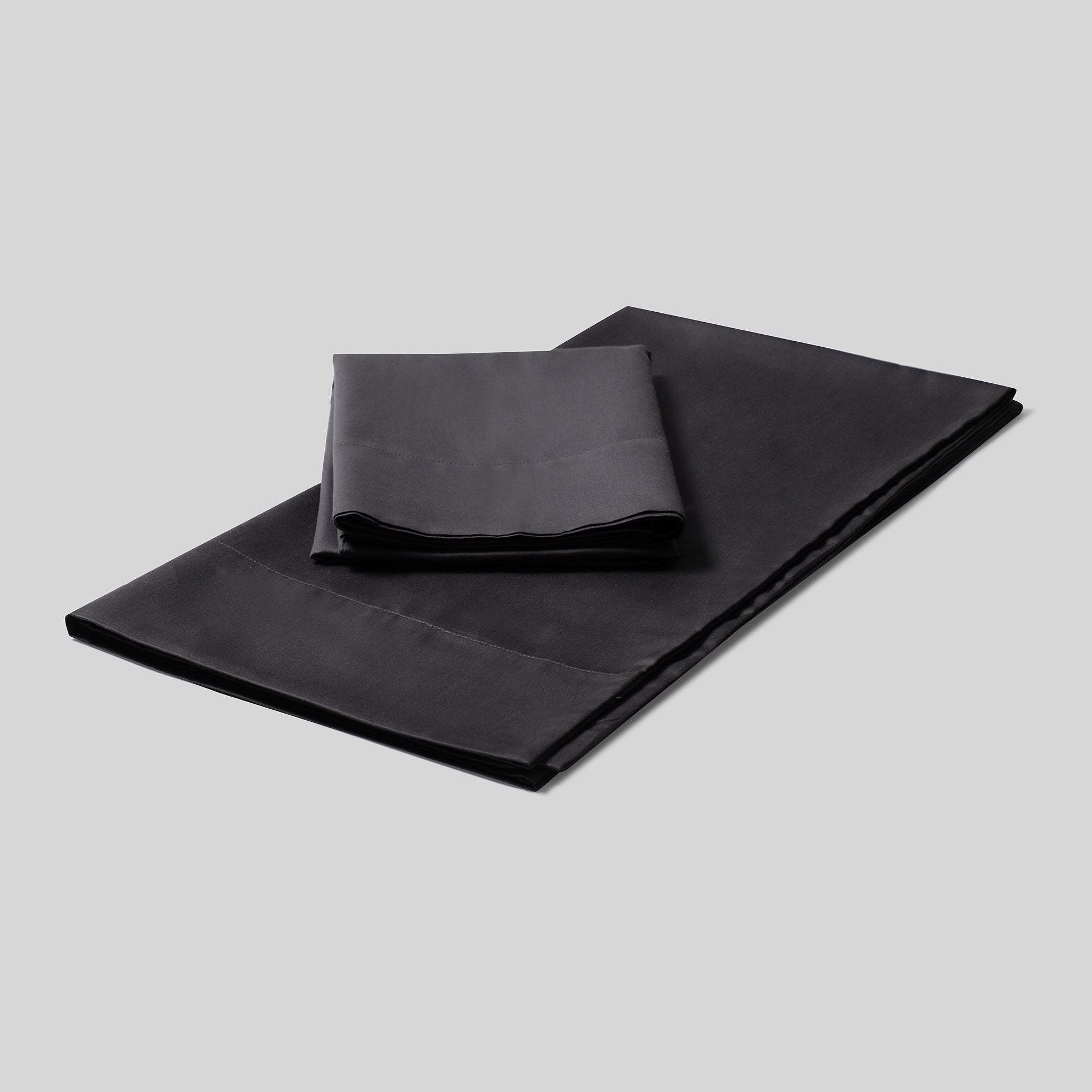 100% Organic Cotton Sateen Pillow Case Set