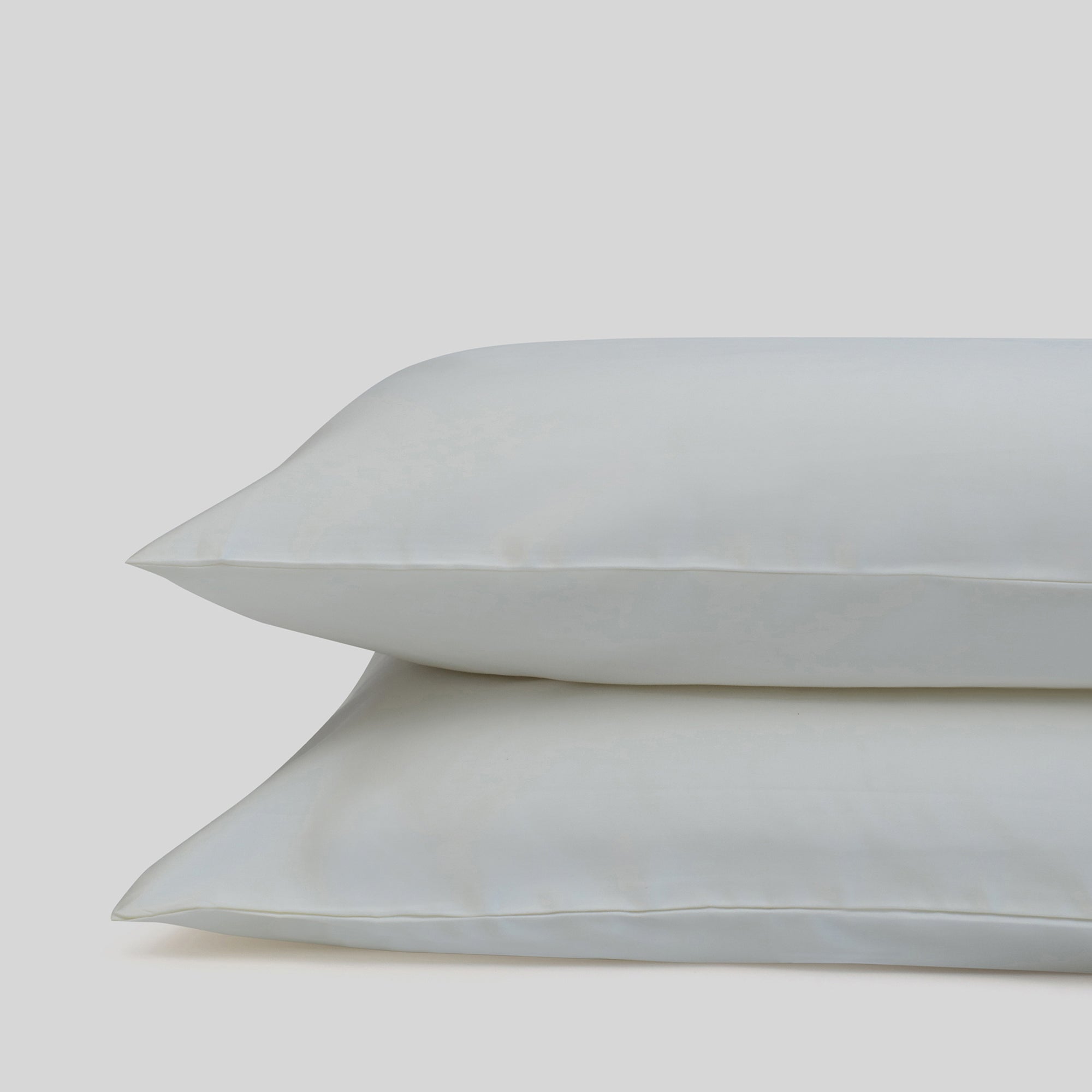 100% Organic Cotton Sateen Pillow Case Set