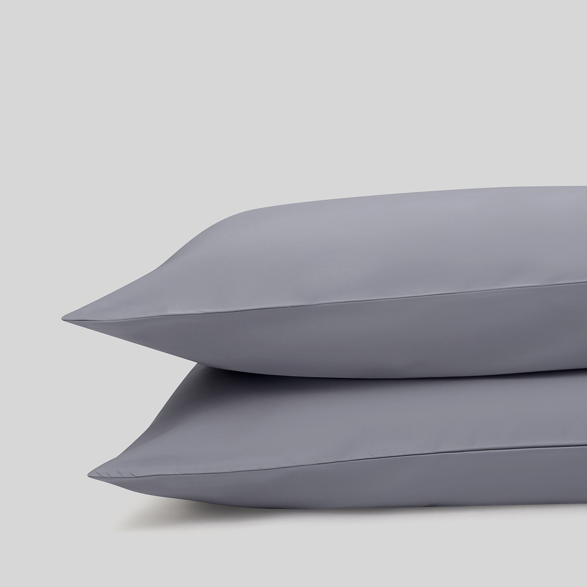 100% Organic Cotton Sateen Pillow Case Set