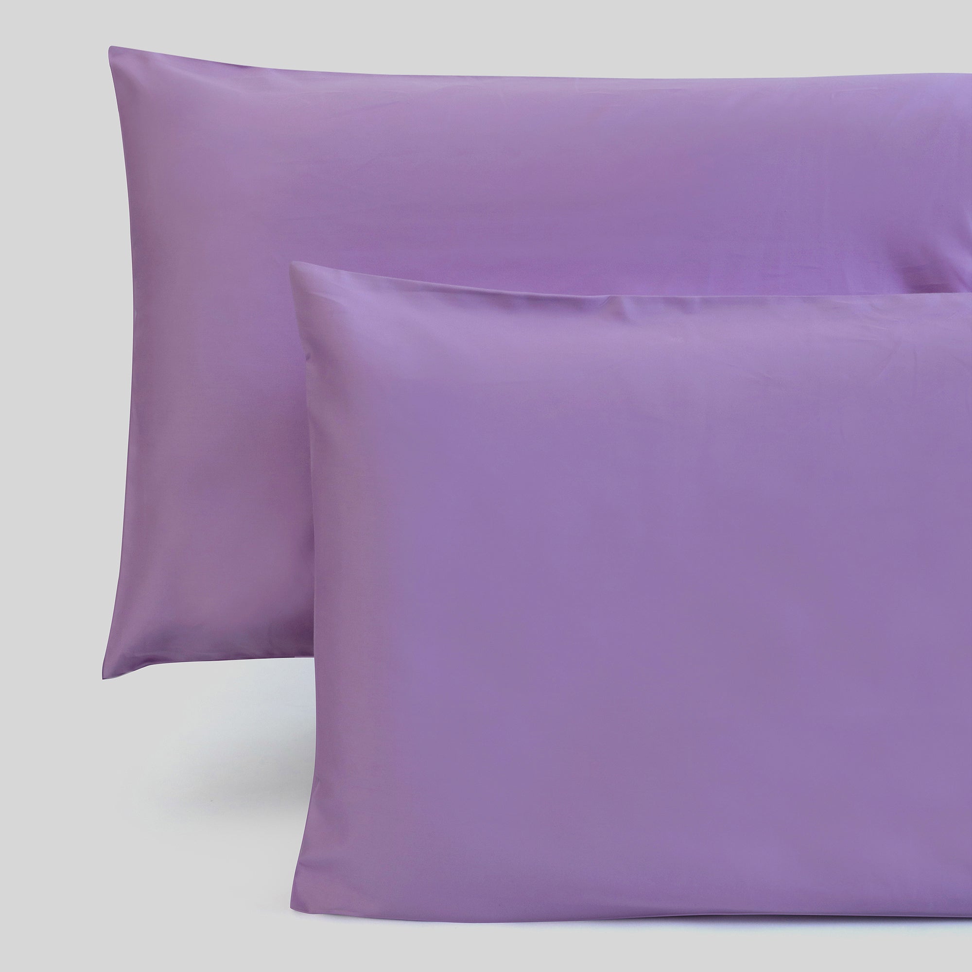 100% Organic Cotton Sateen Pillow Case Set