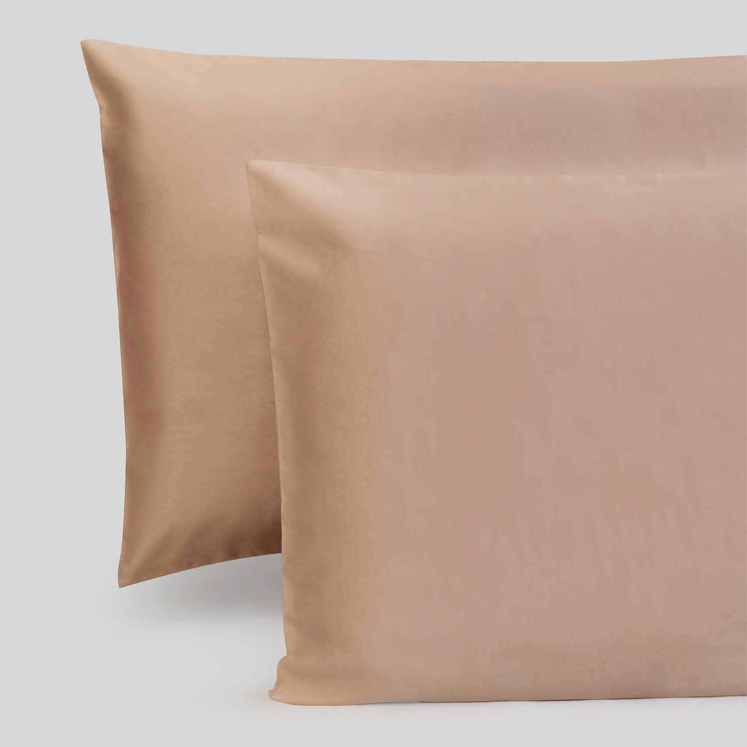 100% Organic Cotton Sateen Pillow Case Set
