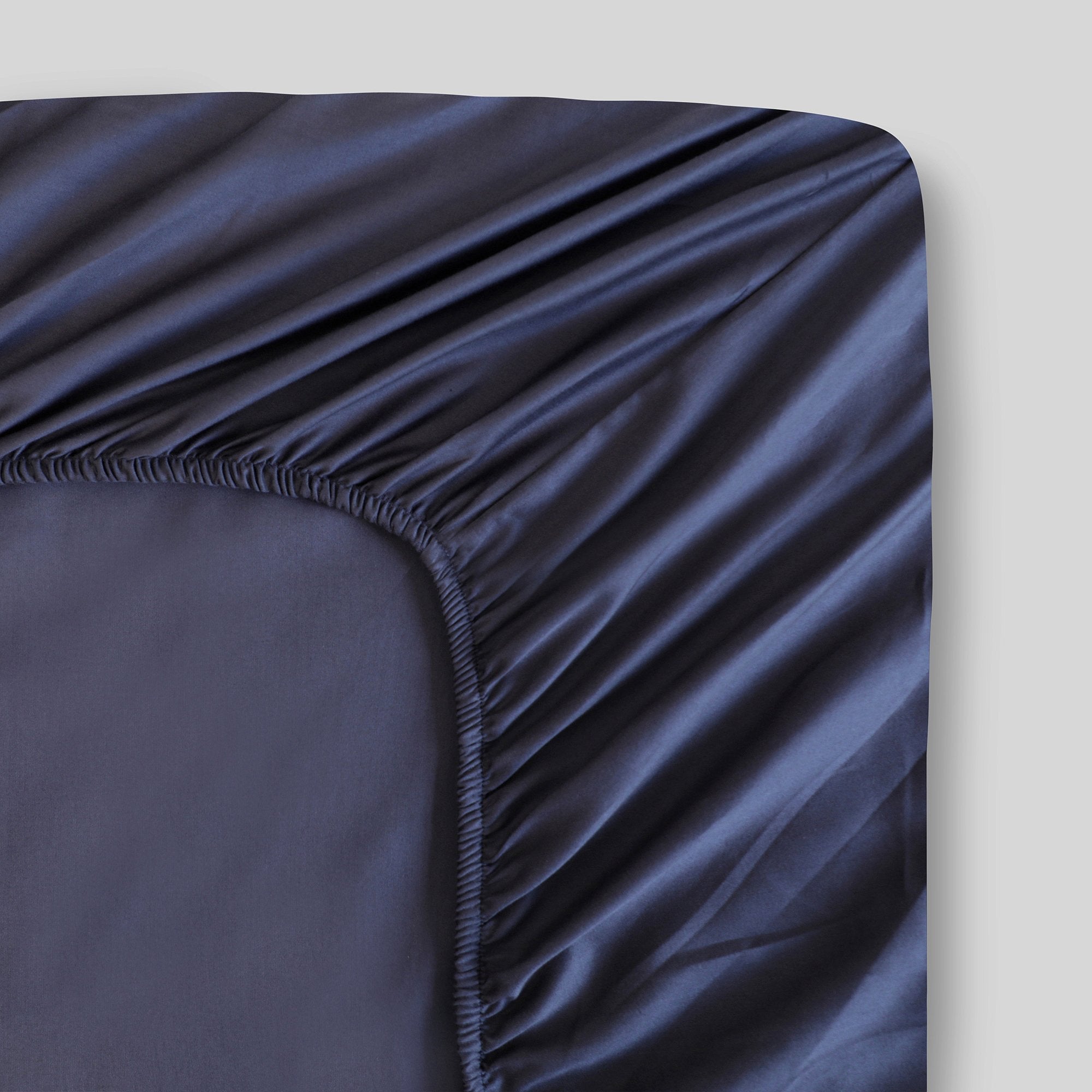 100% Organic Cotton Sateen Fitted Sheet