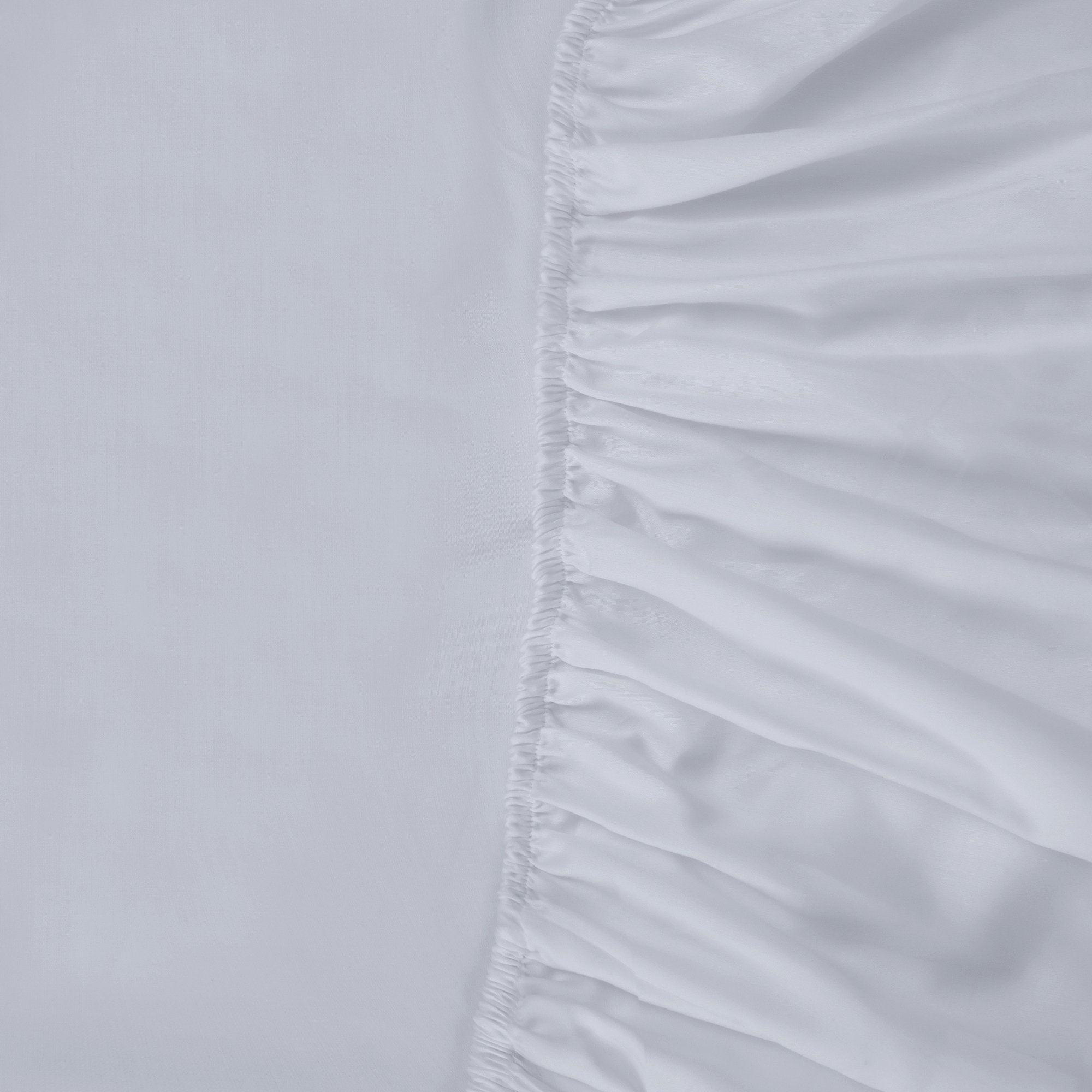 100% Organic Cotton Sateen Fitted Sheet