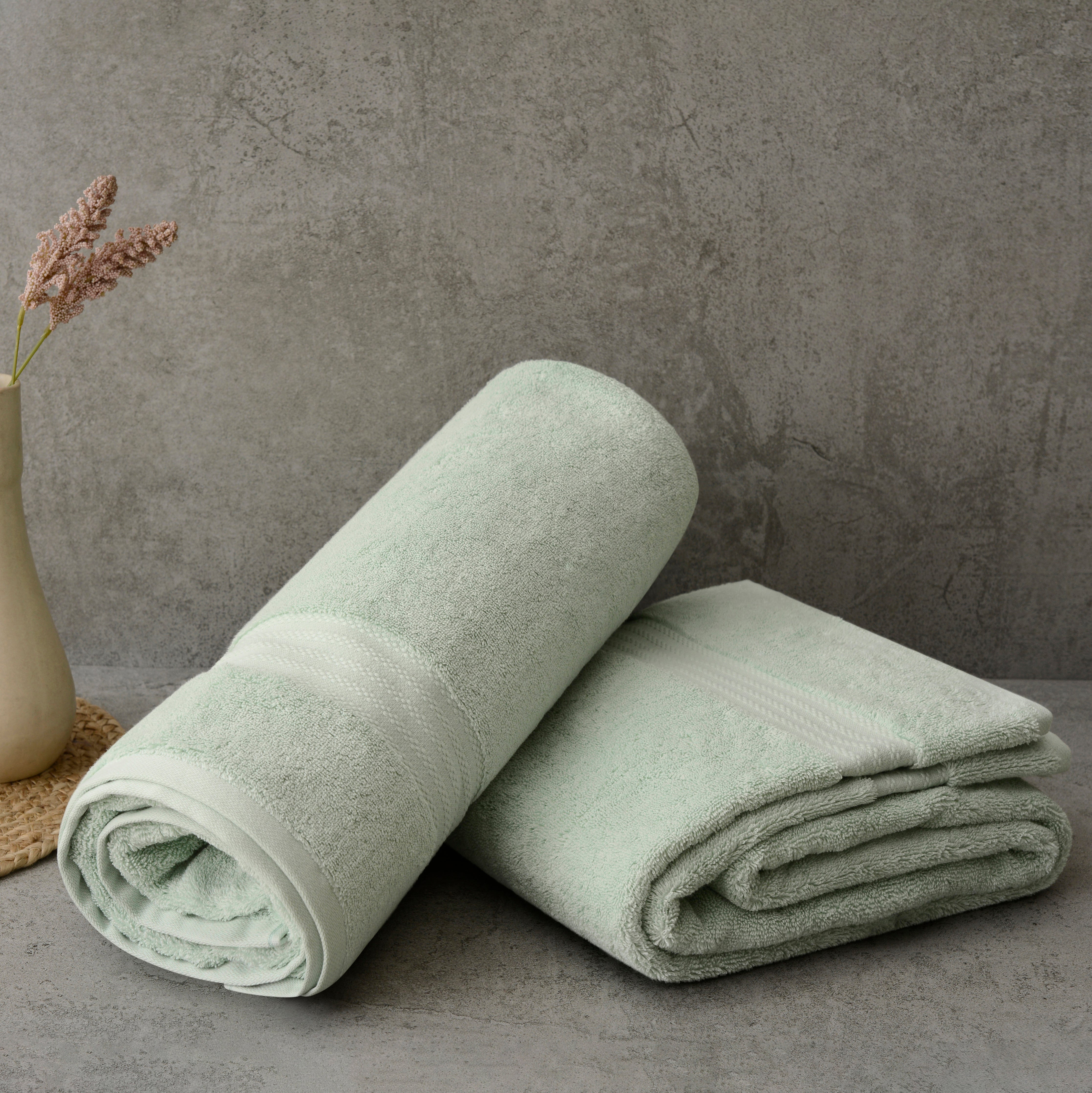 100% Organic Cotton Bath Towels Collection