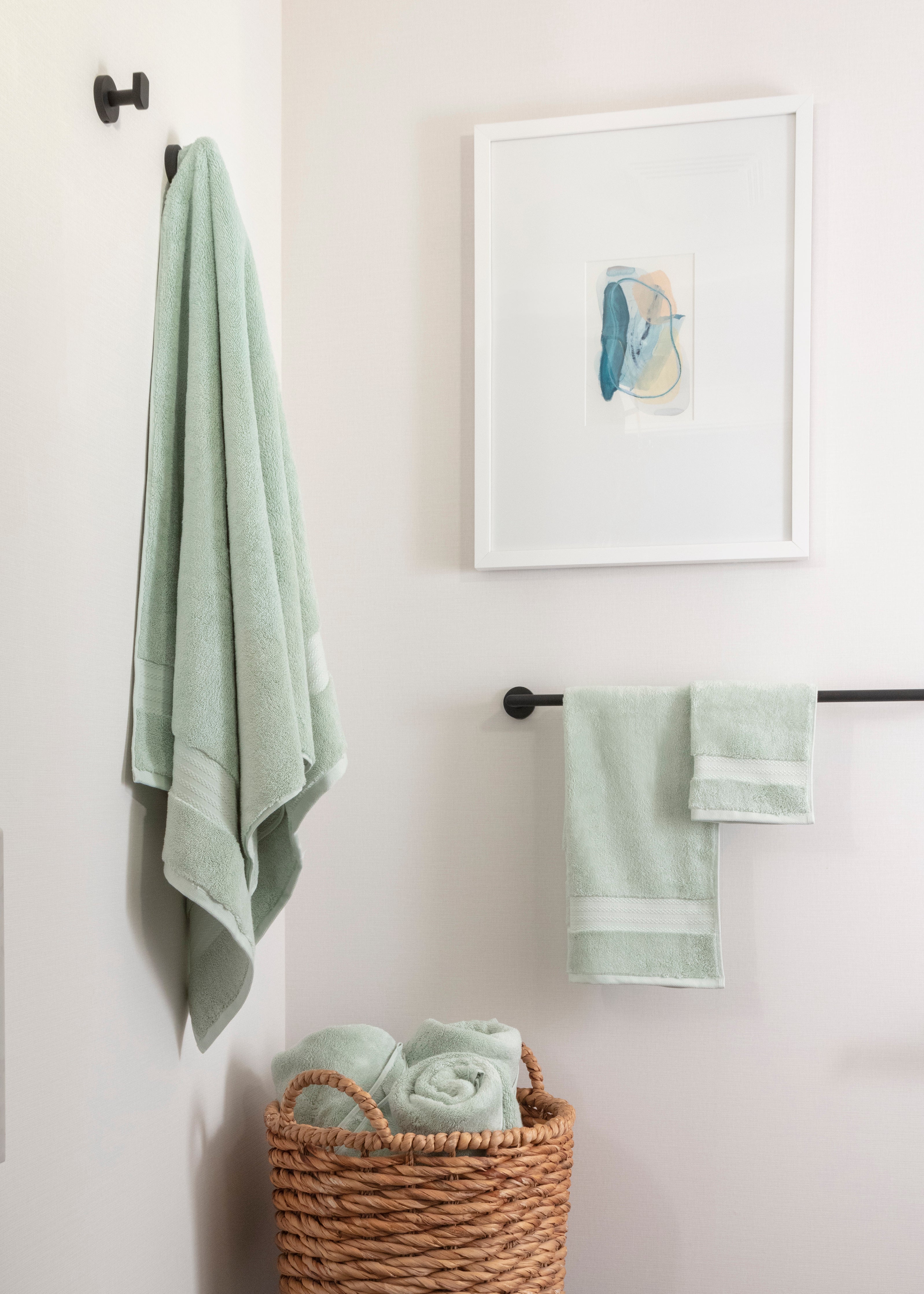 Ash Antimicrobial Organic Cotton Bath Towels