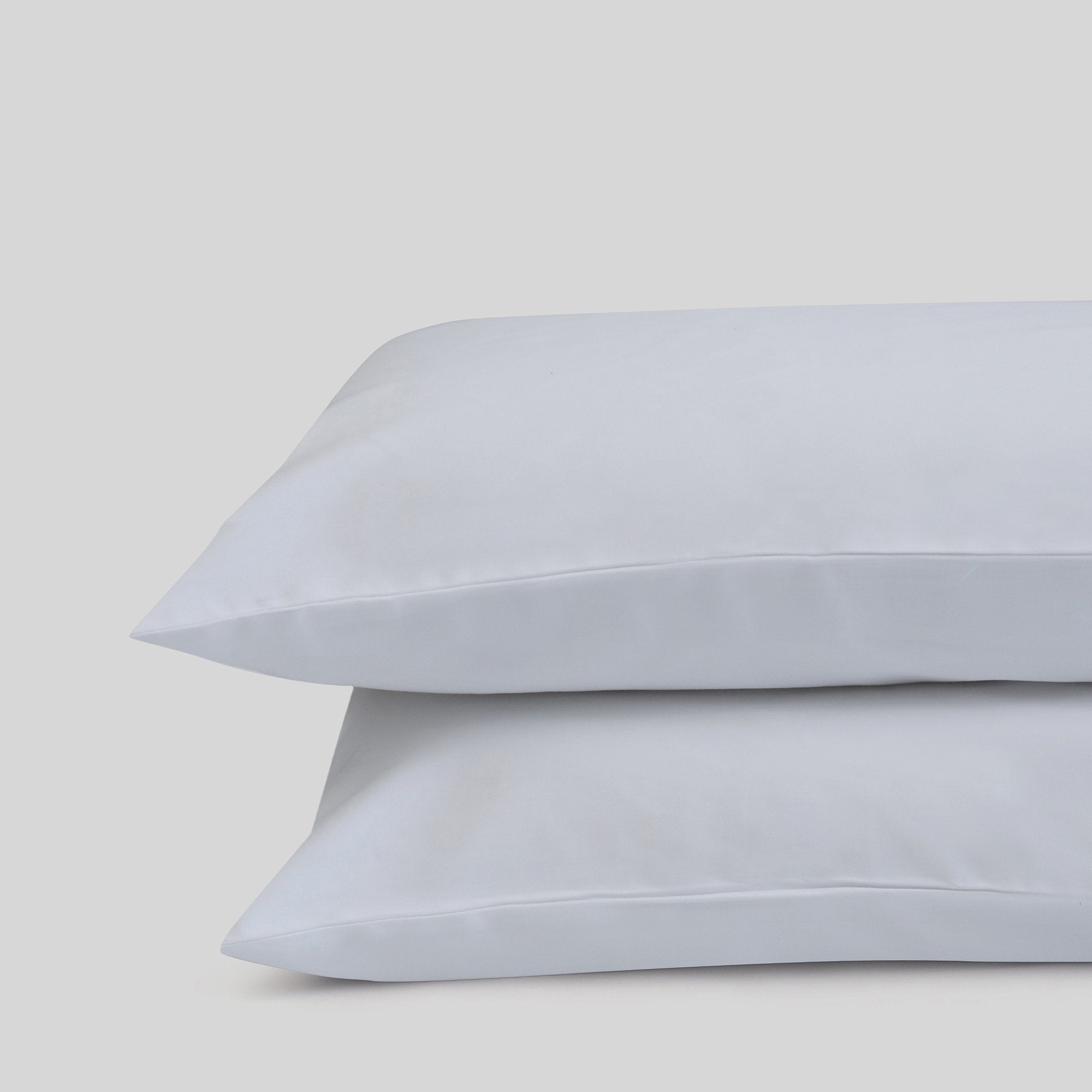 100% Organic Cotton Sateen Pillow Case Set