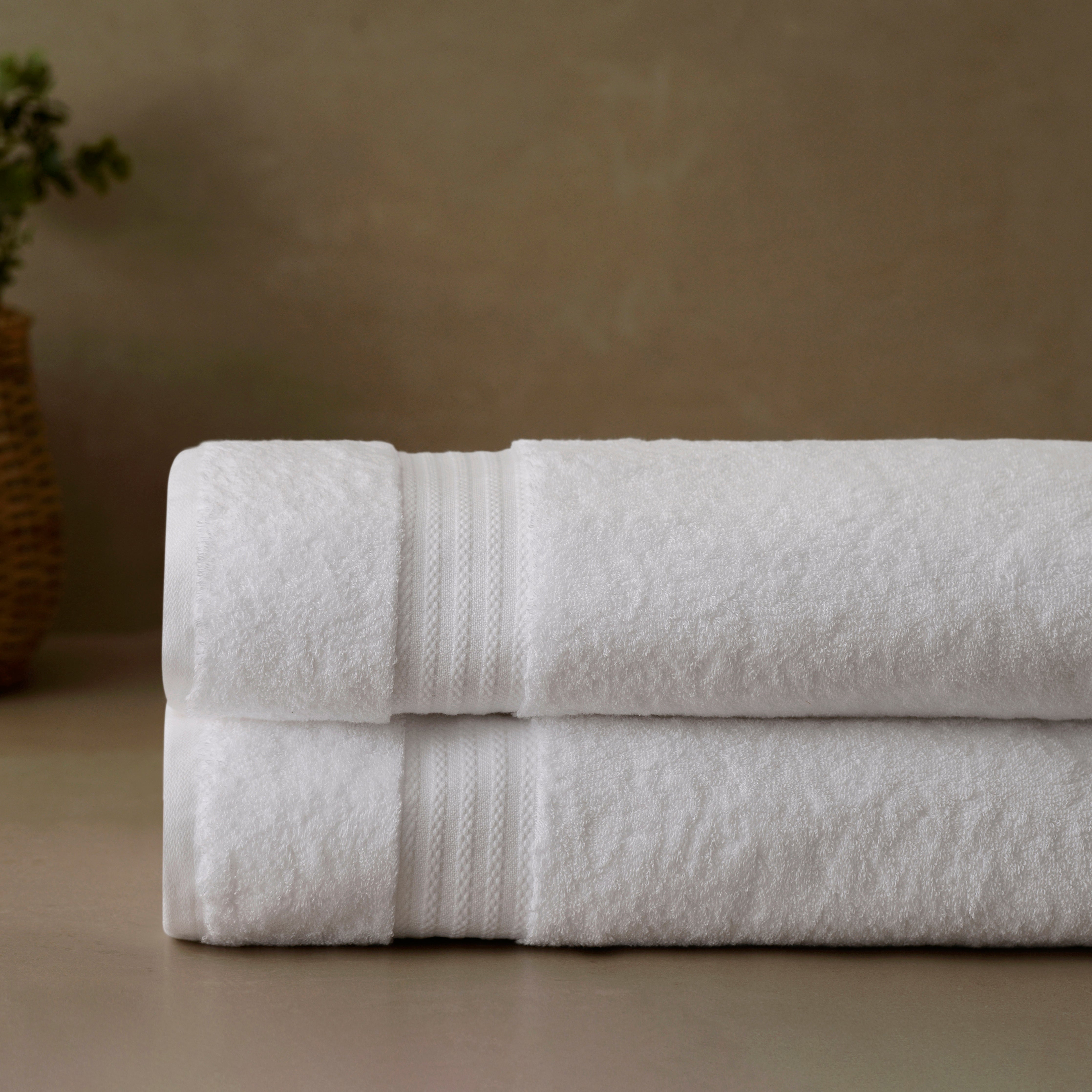 Xtra Large 100% Natural Organic Cotton Bath Towels - Chemical Free 100 x 160 cm